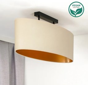 Lustră aplicată Duolla OVAL VEGAN 2xE27/15W/230V crem