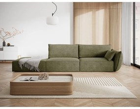 Șezlong verde (cu colț pe partea dreaptă) Vanda – Mazzini Sofas