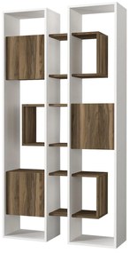Raft Leonda - White, Walnut