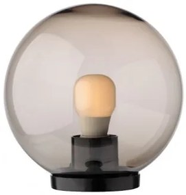 Glob cu soclu acrilic alb fumuriu 40cm E27 IP65 37-006 LUMEN