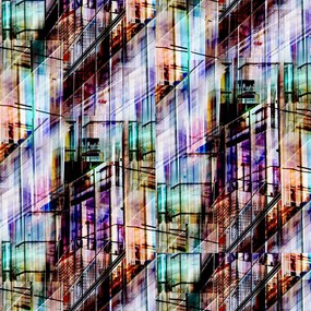 Fototapet, Neon City, Rebel Walls