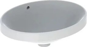 Lavoar semiincastrat Geberit Variform oval cu preaplin 50x40 cm