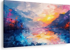 Tablou - Pictura peisajului (90x60 cm)