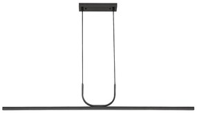 Lustra Suspendata Liniara, LED, Negru, Elia