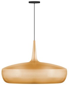 Abajur metalic design retro Clava Dine, Brushed Brass
