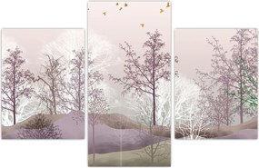 Tablou cu pădure (90x60 cm)