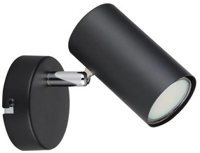 Aplica/Spot directionabil stil minimalist ALLVI negru