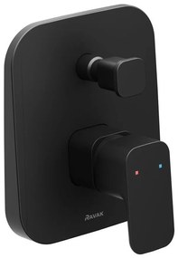 Ravak X070156 - Baterie de duș încastrată FREE, negru