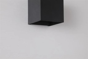 Aplica iluminat ambiental metal negru Newton Square