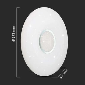 LED Plafonieră Reglabilă 40W 230V 3000/4000/6500K cu DO