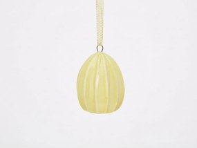 Ou din portelan suspendat PASTELLA - mai multe culori Culoare: Galben