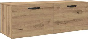 vidaXL Dulap montat pe perete Stejar Artizanal 100 x 36,5 x 35 cm