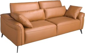 Canapea design LUX 3 locuri Brown Leather