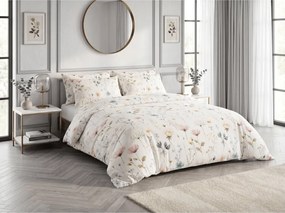 Lenjerie de pat din bumbac PETALUNE POLY crem Dimensiune lenjerie de pat: 2 buc 70 x 90 cm | 200 x 220 cm