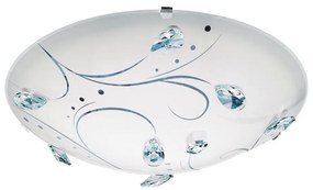 Abajur din sticlă de rezervă Eglo SORRENTA d. 31,5 cm