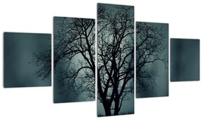 Tablou copaci în eclipsă (125x70 cm), în 40 de alte dimensiuni noi