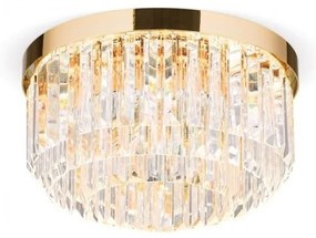 Lustra LED design LUX PRISM 35cm, 24K gold plated