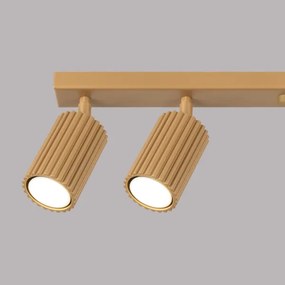 Spot Sollux SL.1566 KARBON 6xGU10/10W/230V auriu