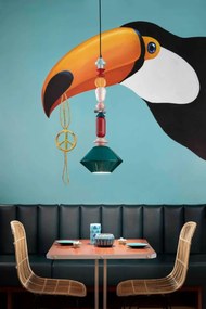 Pendul ceramic design italian realizat manual LARIAT H-87cm
