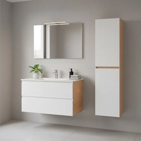 Dulap suspendat Vario Forte 35 stejar-alb