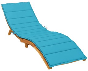 Perna de sezlong, turcoaz, material Oxford