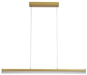 Lustra LED suspendata metal auriu Madeleine