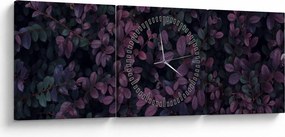 Tabou - Frunze roșu închis (cu ceas) (90x30 cm)
