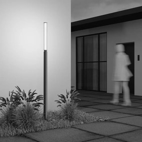 Stalp LED iluminat exterior IP65 Lit maro H-198,5cm