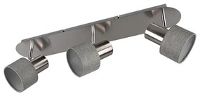 Spot WAILER 3xGU10/5W/230V crom mat Trio