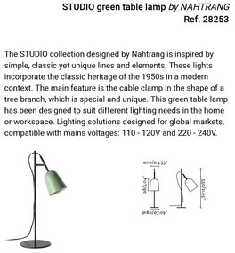 Veioza, Lampa de podea design modern Studio verde