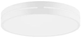 Plafoniera LED dimabila design modern Wheel alb 45cm