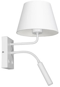 Lampă de perete ARDEN 1xE27/60W+1xG9/8W/230V alb