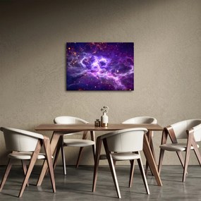 Tablou - Universul violet (70x50 cm)