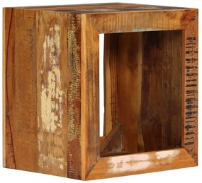 vidaXL Scaun, 40 x 30 x 40 cm, lemn masiv reciclat