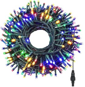 Ghirlanda luminoasa cu LED-240 LED-uri-colorat