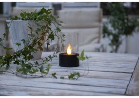 Corp de iluminat pentru exterior cu LED Star Trading Puloun, înălțime 13,5 cm, negru