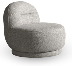 Fotoliu gri deschis Ovo – Miuform