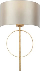 Endon 95210 - Lampă de perete 1xE27/10W/230V gri/alamă
