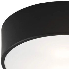 Plafoniera moderna design circular DARLING 25cm negru