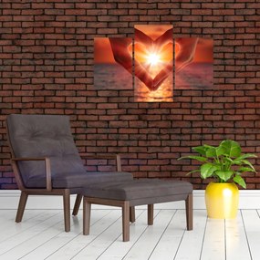 Tablou - Soare în inimă (90x60 cm)