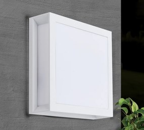 Aplica de perete sau tavan exterior, protectie IP44, Henry alb
