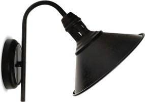 Brilagi - Lampă de perete FORGE 1xE27/60W/230V neagră