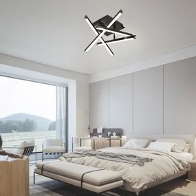 Lustră LED dimabilă aplicată LED/60W/230V 3000-6500K + telecomandă