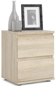 Noptieră cu aspect de lemn de stejar Tvilum Nova