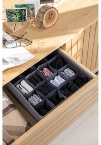 Organizator de sertare cu 16 compartimente Bigso Box of Sweden Drawer, gri