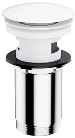 Ventil de lavoar OMNIRES A706BM CLICK-CLACK d. 6,6 cm alb mat
