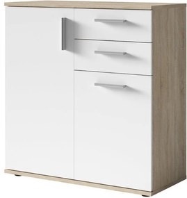 Scrin, stejar sonoma / alb, METRIS TYP 3