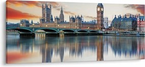 Tablou - Houses of Parliament din Londra (120x50 cm)