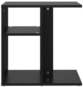 Masa laterala, negru, 50x30x50 cm, PAL 1, Negru
