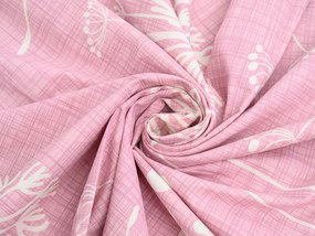 Lenjerie de pat din bumbac DANDELIS roz Dimensiune lenjerie de pat: 70 x 80 cm | 140 x 200 cm